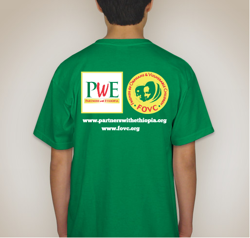 Be a Part of Team H.O.P.E.! Fundraiser - unisex shirt design - back