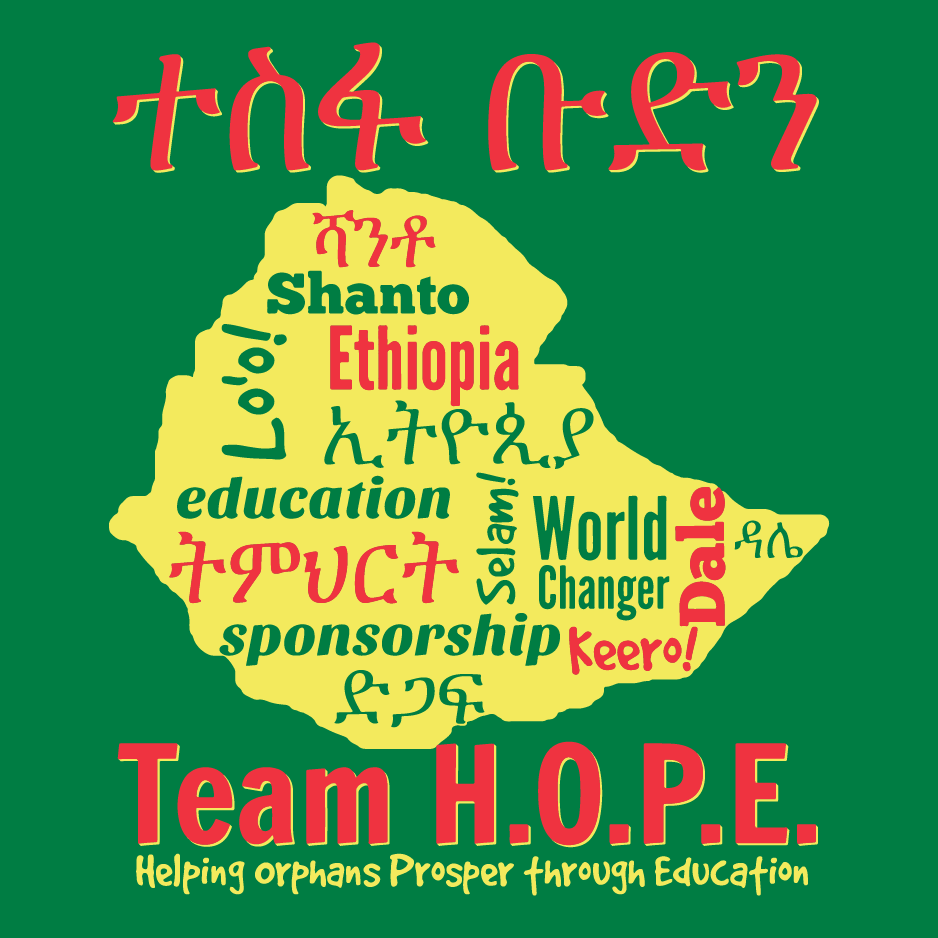 Be a Part of Team H.O.P.E.! shirt design - zoomed