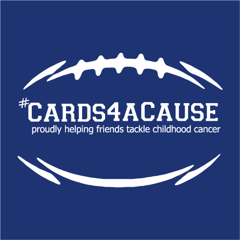 #cards4acause Football shirt design - zoomed