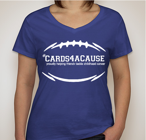 #cards4acause Football Fundraiser - unisex shirt design - front