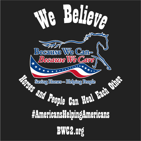 Americans Helping Americans shirt design - zoomed