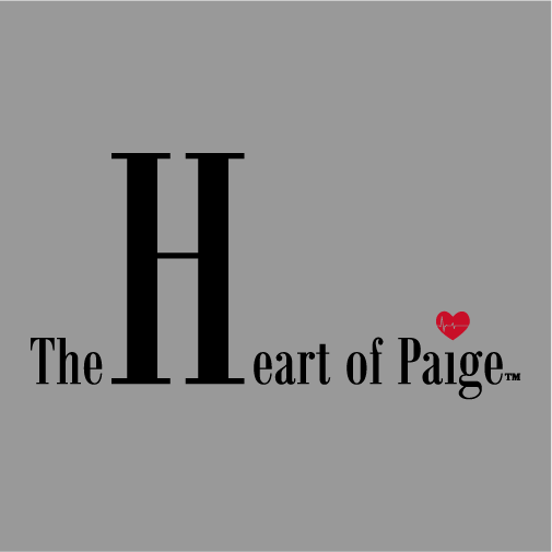 The Heart of Paige shirt design - zoomed
