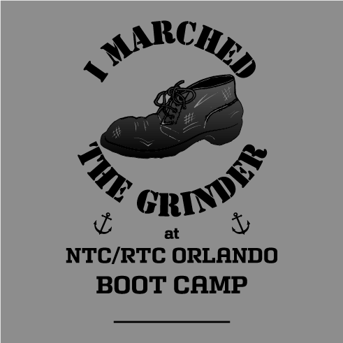 RTC Orlando Reunion- I Marched the Grinder T shirt design - zoomed