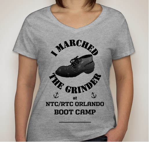 RTC Orlando Reunion- I Marched the Grinder T Fundraiser - unisex shirt design - front