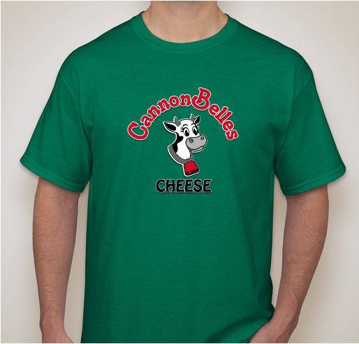 CannonBelles Cheese Fundraiser - unisex shirt design - front