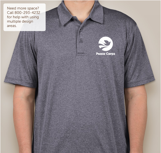 National Peace Corps Association- Polo Shirts Fundraiser - unisex shirt design - front