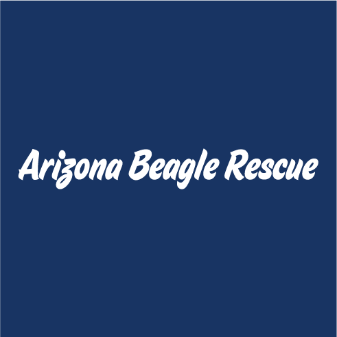 Team Arizona Beagle Rescue shirt design - zoomed