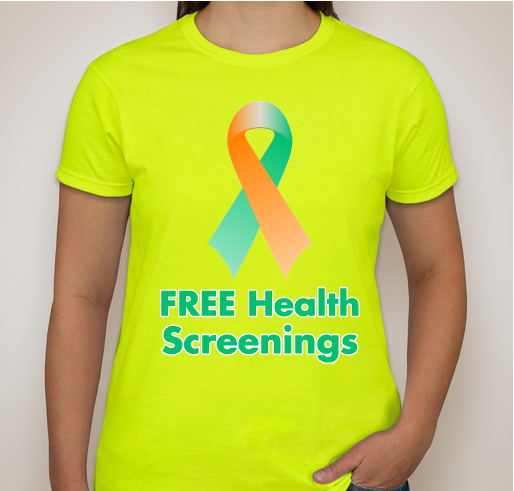 FREE Health Screenings Fundraiser Fundraiser - unisex shirt design - front