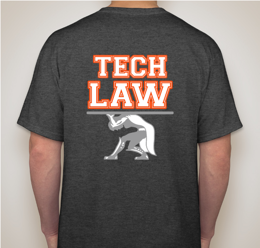 Indiana Tech Law School Student Bar Association Booster Fall 2016 Fundraiser - unisex shirt design - back