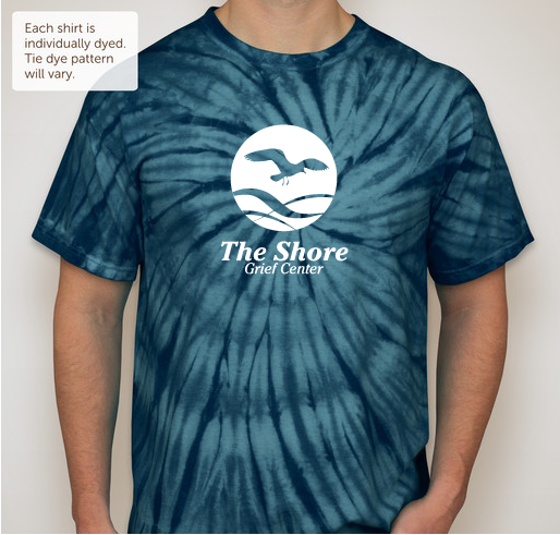 Tie Dye Shore Tee Fundraiser - unisex shirt design - front