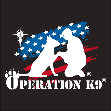 Operation K9 Fall Fundraiser shirt design - zoomed