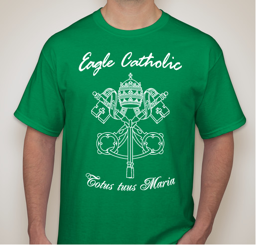 University of North Texas Eagle Catholics Fundraiser - unisex shirt design - front