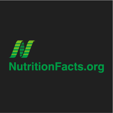 Wear and share your support of NutritionFacts.org shirt design - zoomed