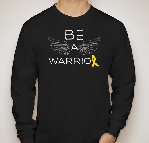 Be a Warrior Fundraiser - unisex shirt design - front
