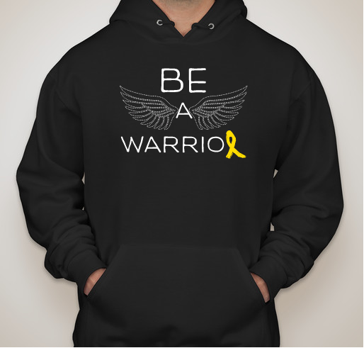 Be a Warrior Fundraiser - unisex shirt design - front