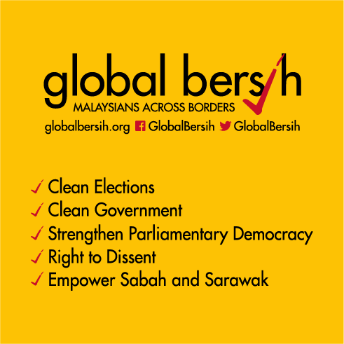 Global Bersih 5 San Francisco T-shirt shirt design - zoomed