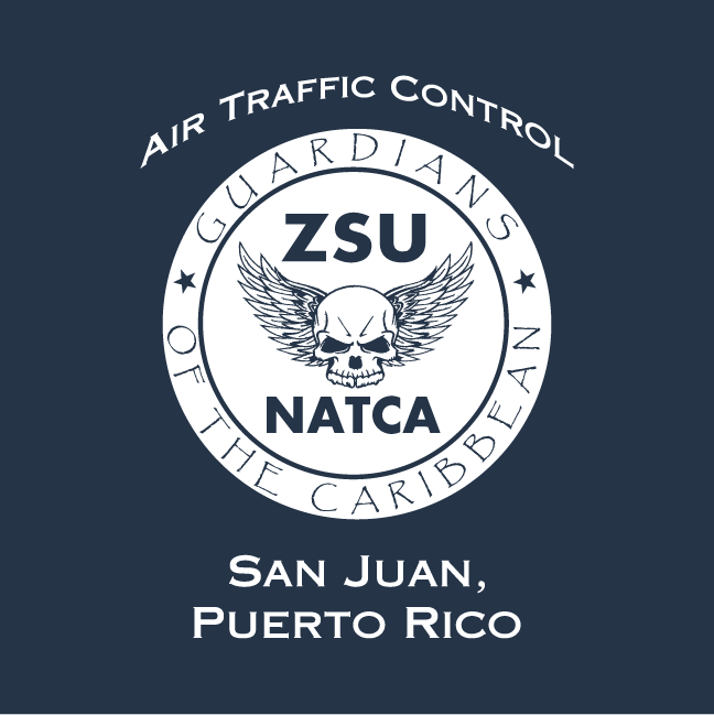 ZSU NATCA fundraiser for Hogar Cuna San Cristobal Orphanage shirt design - zoomed