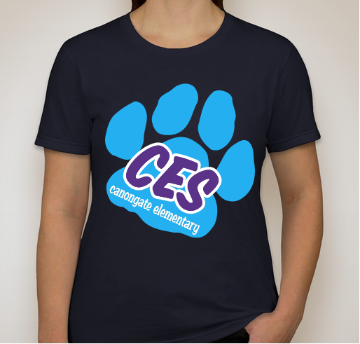 Canongate Elementary Spirit Wear Fundraiser - unisex shirt design - front