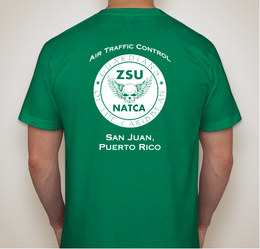 ZSU NATCA fundraiser for Hogar Cuna San Cristobal Orphanage Fundraiser - unisex shirt design - back