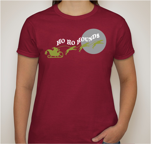 HoHoHounds Fundraiser - unisex shirt design - front