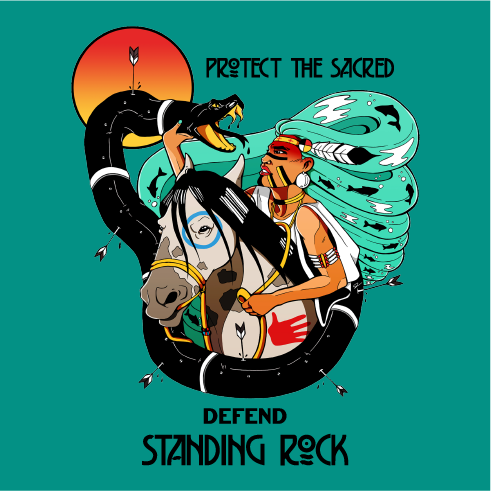 Defend Standing Rock Tees Final Release shirt design - zoomed
