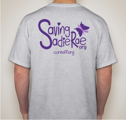 Saving Sadie Rae Fundraiser - unisex shirt design - back