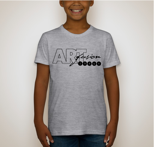 Artfully Yours Fundraiser - unisex shirt design - front