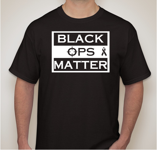 Black Ops Matter Fundraiser - unisex shirt design - small