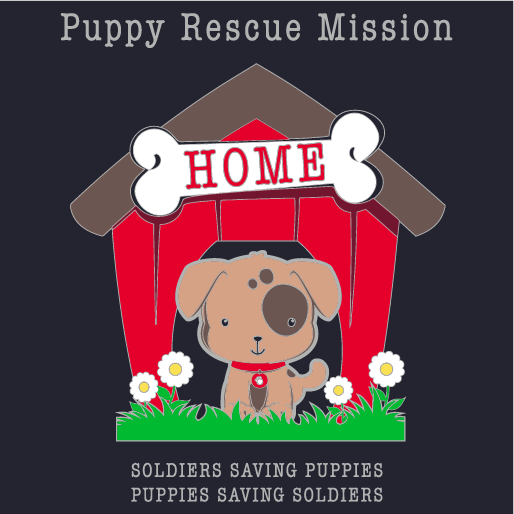 Puppy Rescue Mission shirt design - zoomed