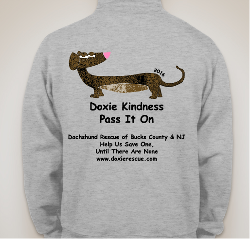 DRBC 2016 Fall Limited Edition Sweatshirt Fundraiser Fundraiser - unisex shirt design - back