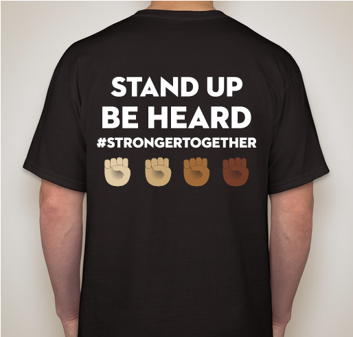 #NotMyPresident Fundraiser - unisex shirt design - back
