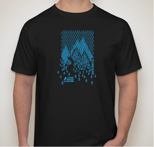 #CleanWaterForNJ -- Take a Stand for Clean Water Fundraiser - unisex shirt design - front