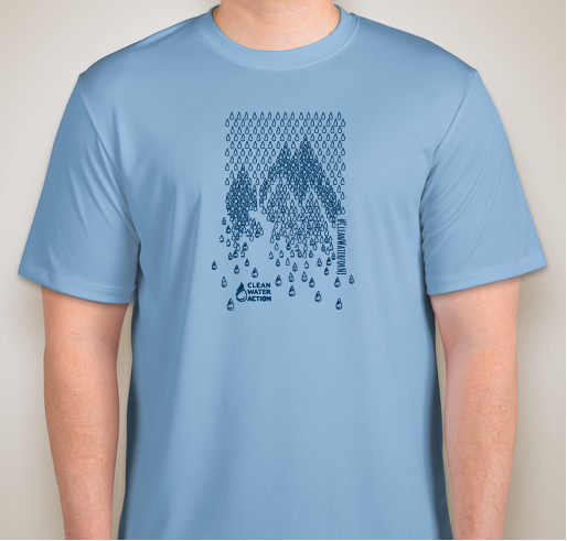 #CleanWaterForNJ -- Take a Stand for Clean Water Fundraiser - unisex shirt design - front
