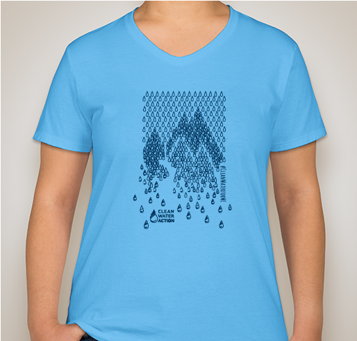 #CleanWaterforMI – Take a Stand for Clean Water Fundraiser - unisex shirt design - front