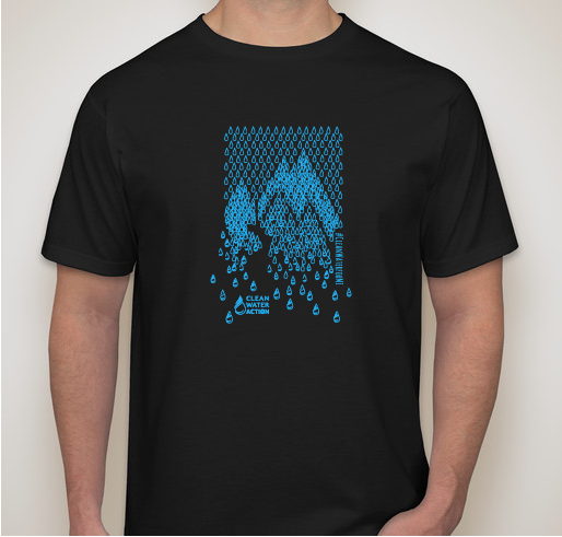 #CleanWaterforMI – Take a Stand for Clean Water shirt design - zoomed