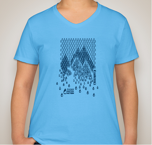 #CleanWaterforCA – Take a Stand for Clean Water Fundraiser - unisex shirt design - front