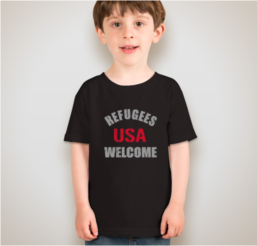 USArefugeeswelcomeMarch Fundraiser - unisex shirt design - small