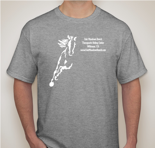 Blue Pearl Project at Oak Meadows Ranch Horse Rescue T Shirt Fundraiser Fundraiser - unisex shirt design - front