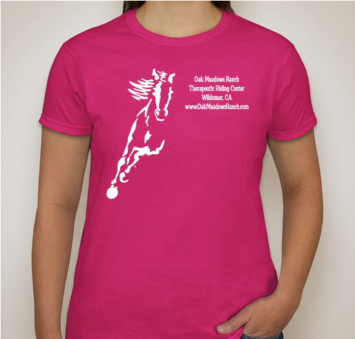 Blue Pearl Project at Oak Meadows Ranch Horse Rescue T Shirt Fundraiser Fundraiser - unisex shirt design - front
