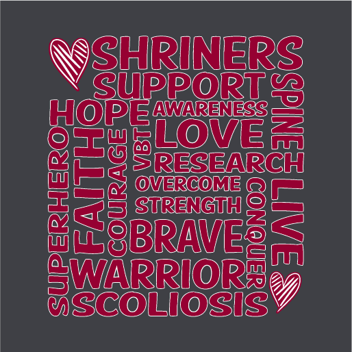Giving Back to Shriners Hospitals for Children shirt design - zoomed