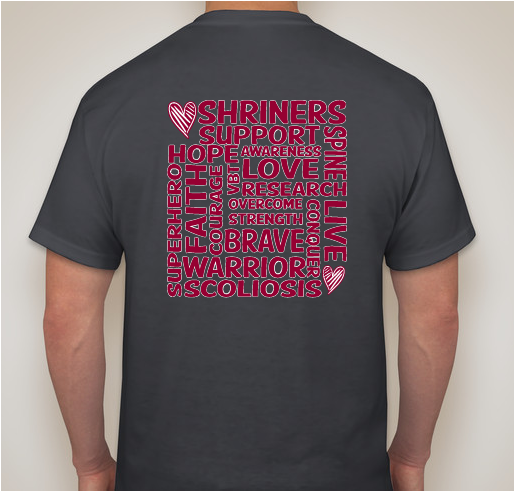 Giving Back to Shriners Hospitals for Children Fundraiser - unisex shirt design - back