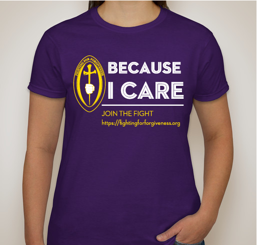 Because You Care Fundraiser - unisex shirt design - small