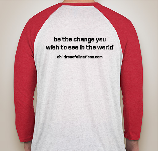 Haiti Holidays Donation Drive Fundraiser - unisex shirt design - back