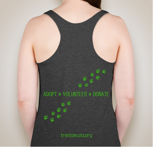 Trenton Cats Rescue 2016 Winter Wear Fundraiser - unisex shirt design - back