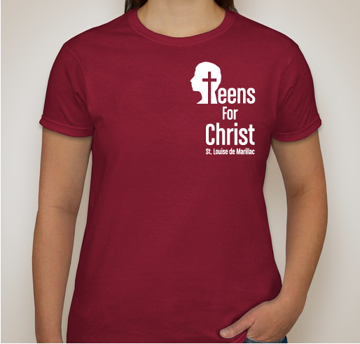 TEENS FOR CHRIST Fundraiser - unisex shirt design - front