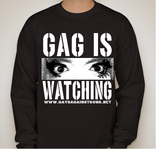 Gays Against Guns Fundraiser - unisex shirt design - front
