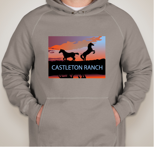 Auction horse rescue mission for 2017 Fundraiser - unisex shirt design - front