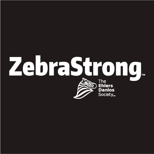 #ZebraStrong shirt design - zoomed