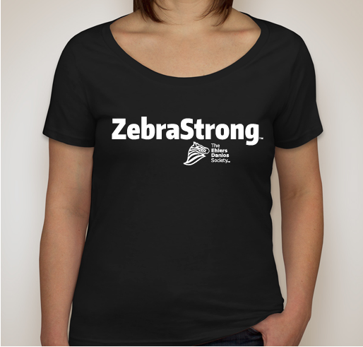 #ZebraStrong Fundraiser - unisex shirt design - front
