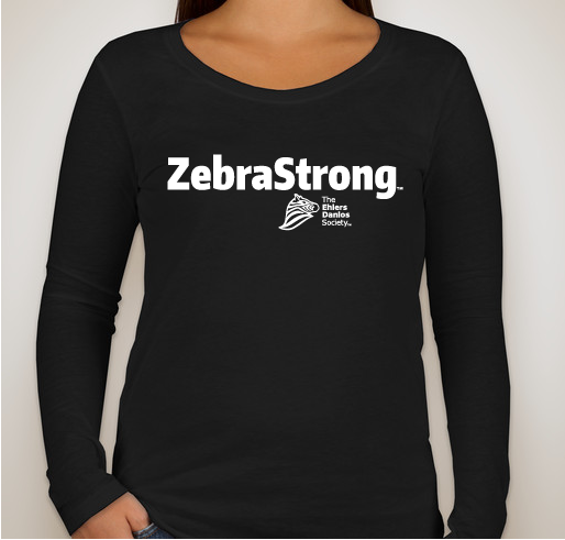 #ZebraStrong Fundraiser - unisex shirt design - front